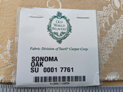 67 EV50 26" x 27" Scalamandre Old World Weavers Sonoma Oak Sunbrella Outdoor Yellow Botanical Foliage Scroll MSRP USD224/y