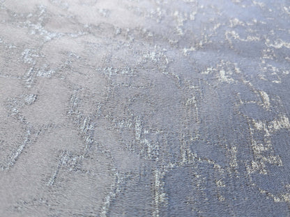76 EV50 27" x 28" Scalamandre Aldeco Misty Brownish on Gray Abstract Small Jacquard