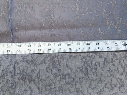 76 EV50 27" x 28" Scalamandre Aldeco Misty Brownish on Gray Abstract Small Jacquard