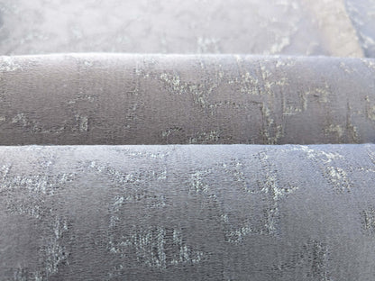 76 EV50 27" x 28" Scalamandre Aldeco Misty Brownish on Gray Abstract Small Jacquard