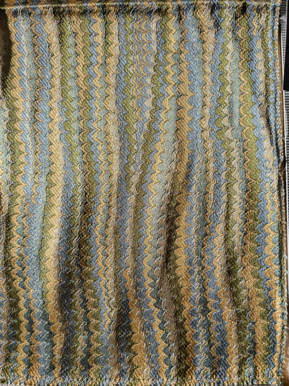 77 EV50 27" x 26" Scalamandre End Paper Caribbean Glamorous Marbled Paper MSRP USD 378/y