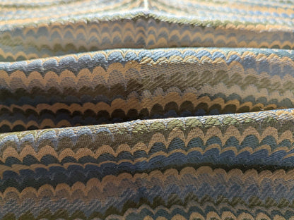 77 EV50 27" x 26" Scalamandre End Paper Caribbean Glamorous Marbled Paper MSRP USD 378/y