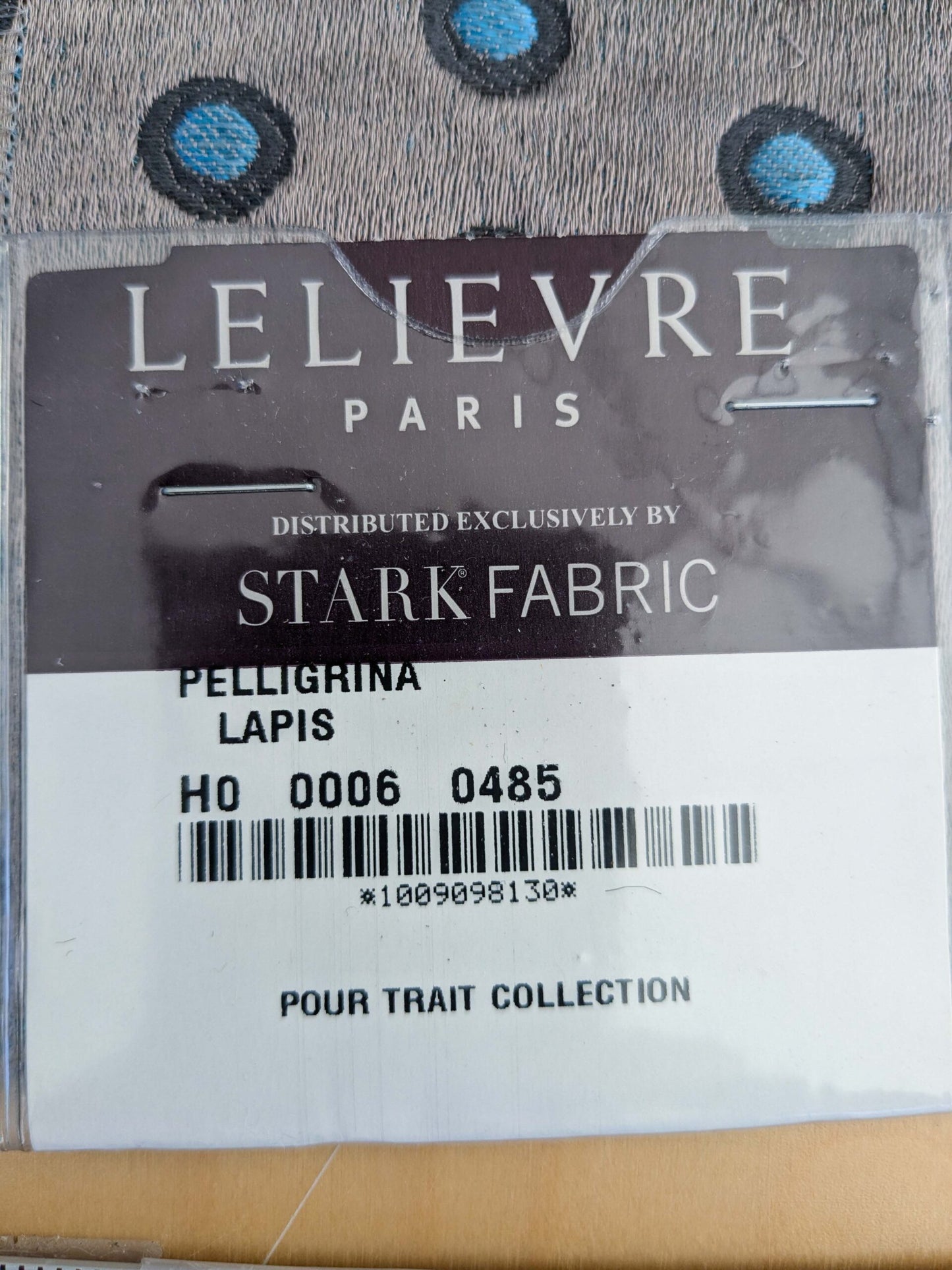 82 EV50 26" x 25" Square Scalamandre Lelievre Paris Pelligrina Lapis Gray Blue Dot Circle Small Scale MSRP USD 300+/y