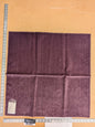 85 EV50 27" x 27" Square Scalamandre Boris Kroll Strie Velvet Amethyst Purple Texture Polyester MSRP USD154/y