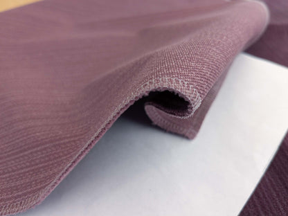 85 EV50 27" x 27" Square Scalamandre Boris Kroll Strie Velvet Amethyst Purple Texture Polyester MSRP USD154/y