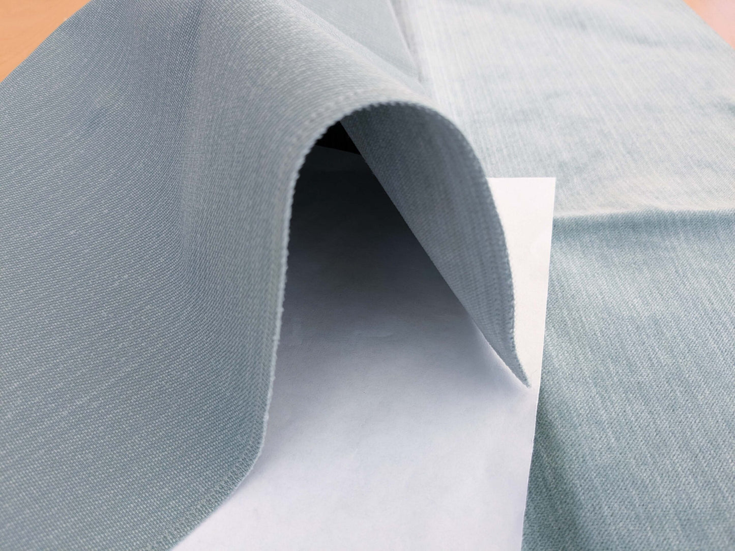 88 EV50 26" x 26" Square Scalamandre Boris Kroll Strie Velvet Spa Light Blue Texture Polyester MSRP USD154/y