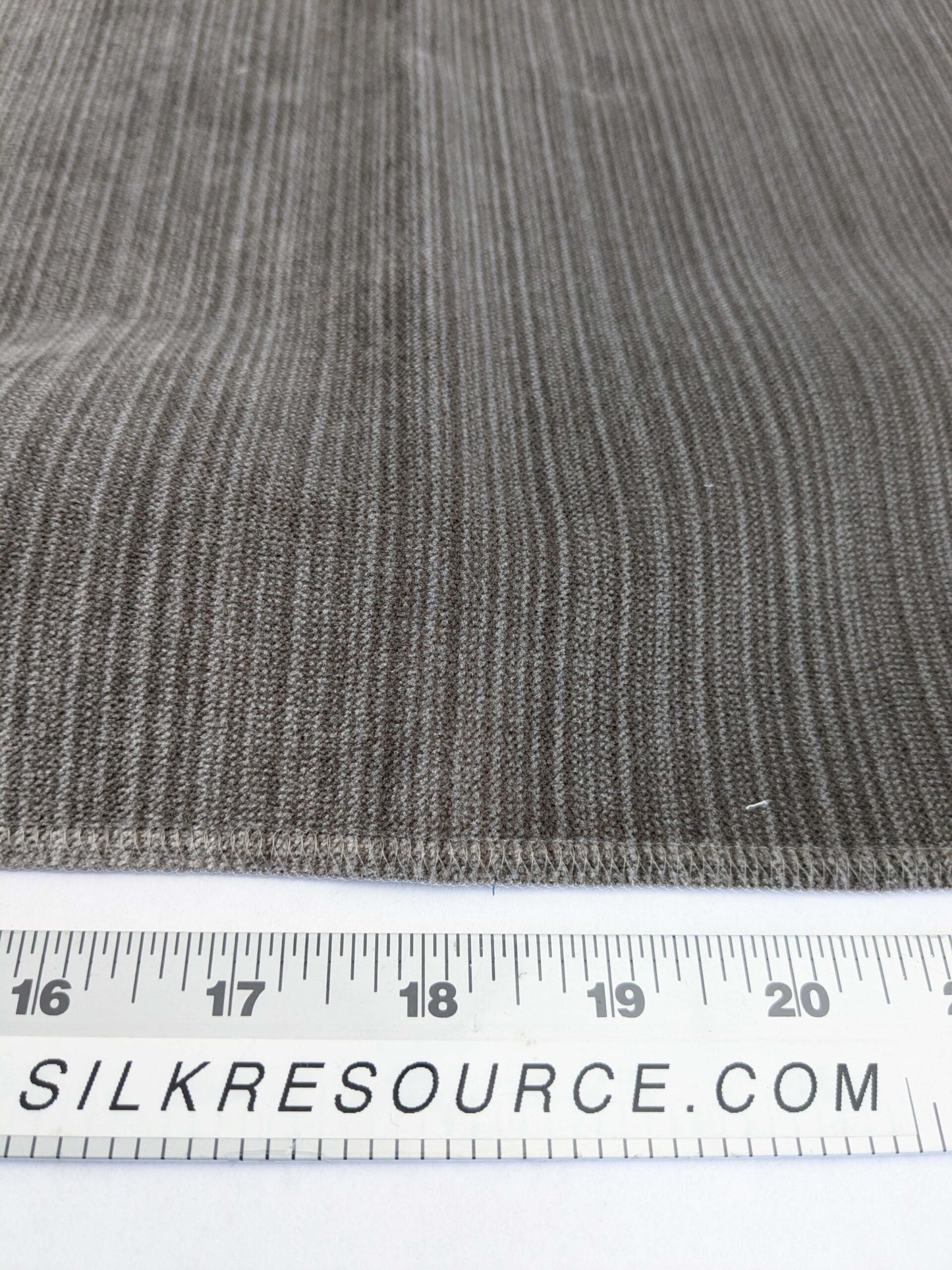 90 EV50 26" x 27" Square Scalamandre Boris Kroll Strie Velvet Grantie  Brown Gray Texture Polyester MSRP USD154/y