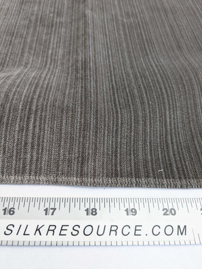 90 EV50 26" x 27" Square Scalamandre Boris Kroll Strie Velvet Grantie  Brown Gray Texture Polyester MSRP USD154/y
