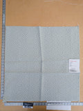 96 EV50 26" x 26" Square Scalamandre Khiva Weave Cloud Light Blue White Cotton Small Scale  White MSRP USD 180/y