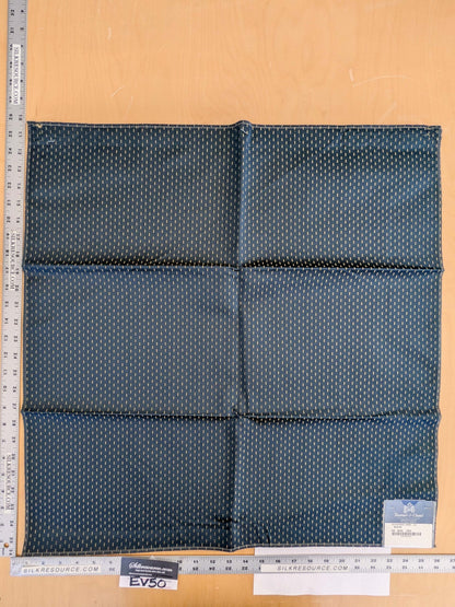 101 EV50 25" x 26" Square Tassinari and Chatel Alexandra Seme Le Marine Navy Blue Small Scale Texture MSRP USD 300+/y
