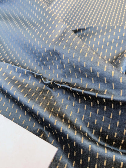 101 EV50 25" x 26" Square Tassinari and Chatel Alexandra Seme Le Marine Navy Blue Small Scale Texture MSRP USD 300+/y