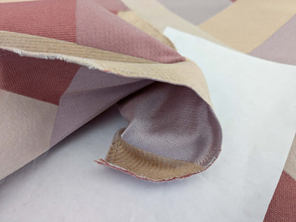 112 EV50 26" x 27" Square  Scalamandre Lelievre Paris M1 Poudre White Yellow Diamond Geometric Jacquard MSRP USD 500+/y