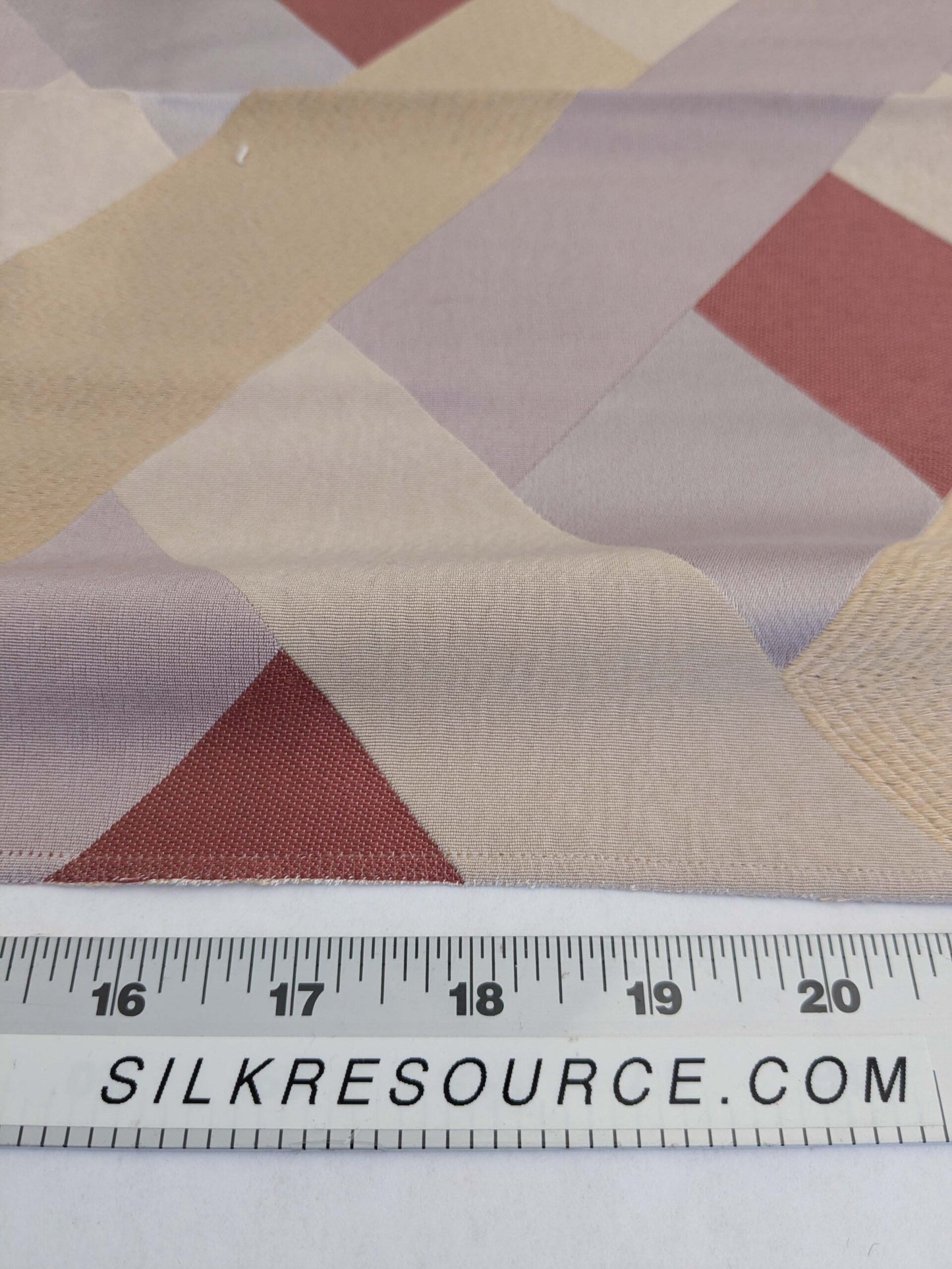 112 EV50 26" x 27" Square  Scalamandre Lelievre Paris M1 Poudre White Yellow Diamond Geometric Jacquard MSRP USD 500+/y