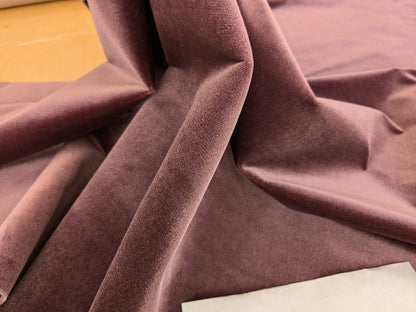 King's Silk Velvet Plum Deep Red Purple Radiance Highest Quality Heavy 39,000+ martindale MSRP USD 728/Yard