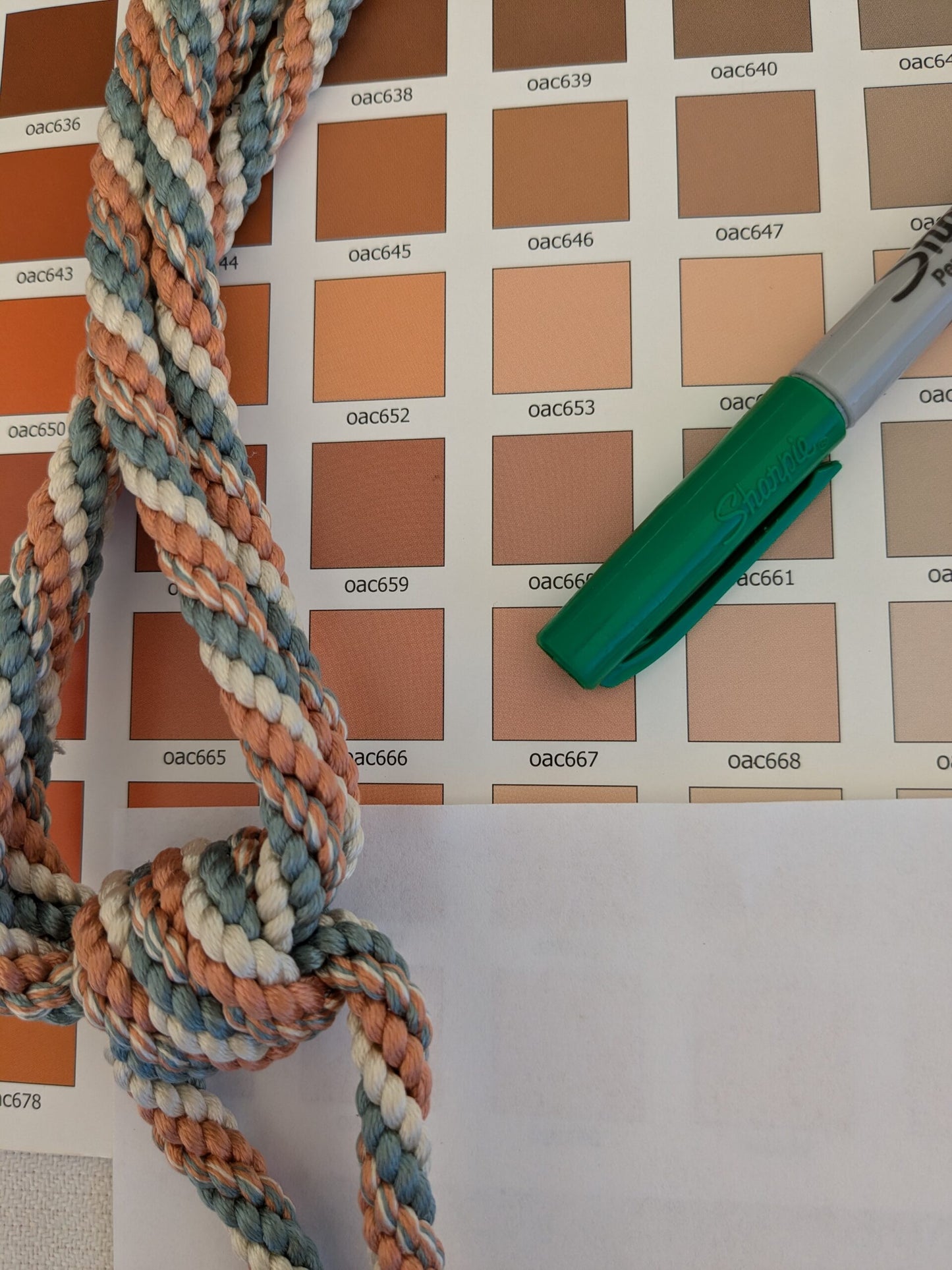 Scalamandre Tieback Handmade Single Tassel Blue White Copper MSRP USD200/each