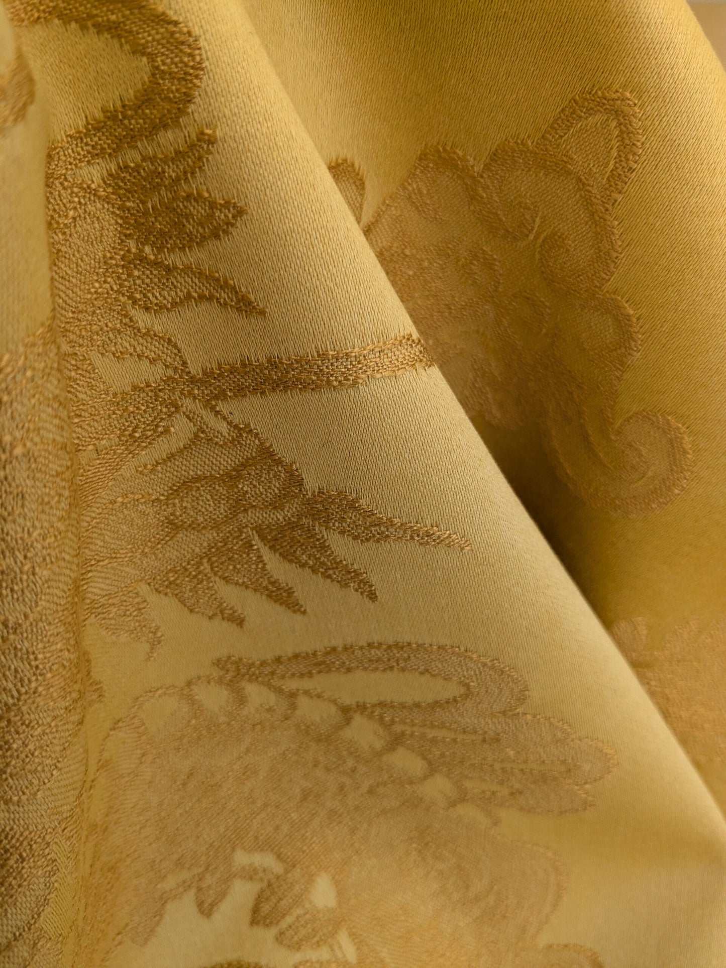 4.5y Designer Golden Dragon Brocade Ming Dynasty Cotton Viscose Heavy