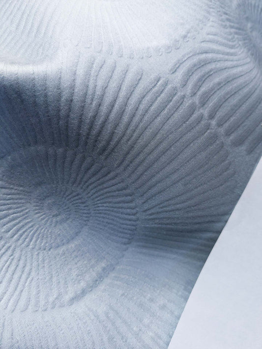 Scalamandre Nautilo Sheer Blue Veil Jacquard Sheer Bird Animal/ocean  Blue MSRP USD 302