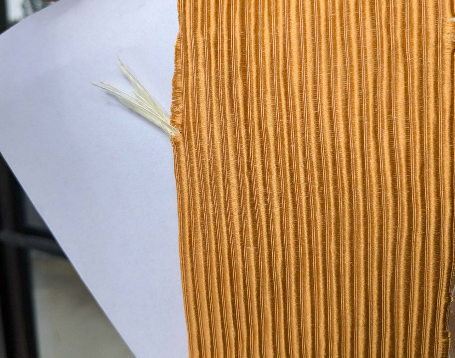 Scalamandre Stoddard Silk Wide-rib Honey Gold MSRP USD 200+/Y