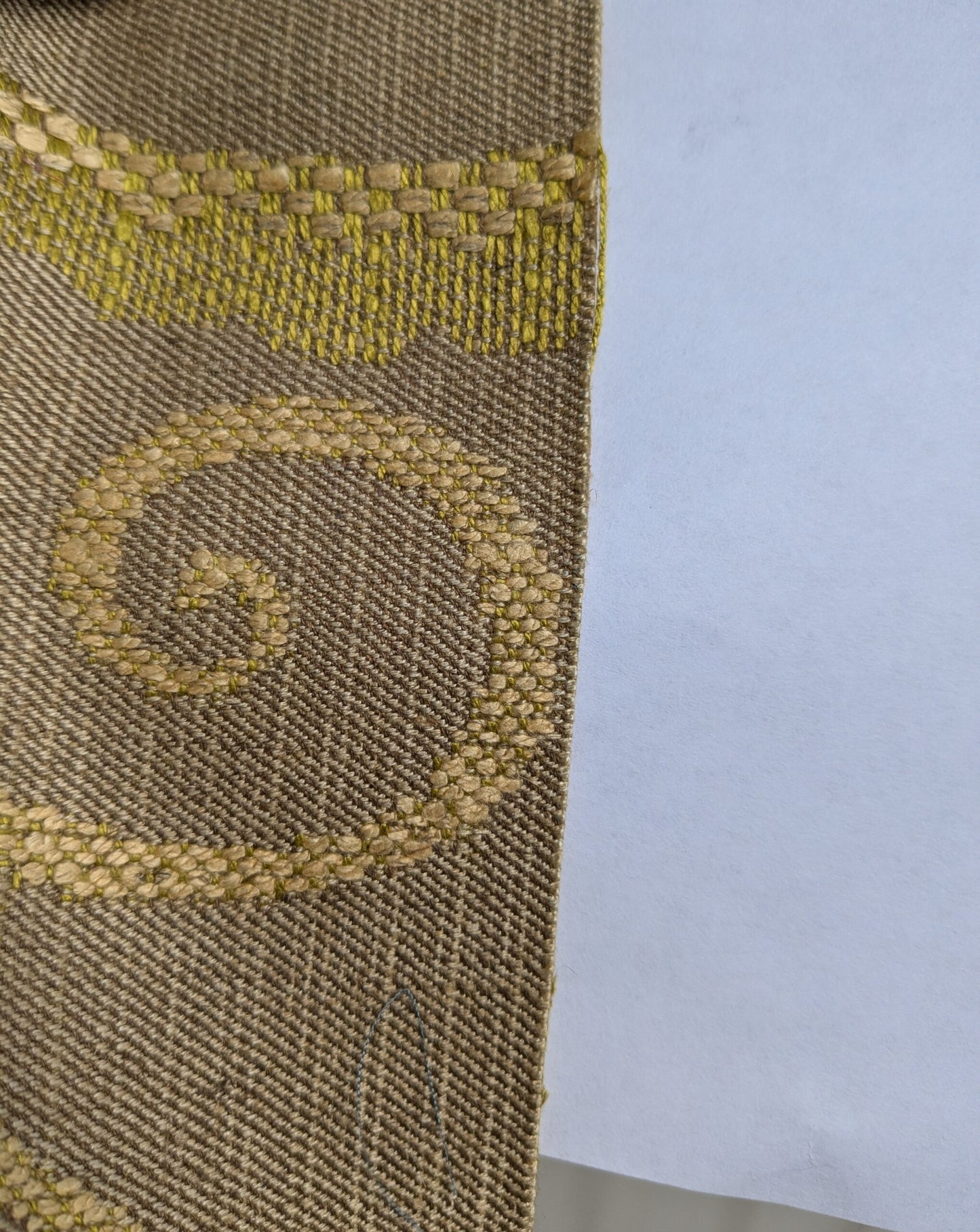 Scalamandre Slovenia Lime Green Large Crewel Flower Lampas Fr Italy Old World Weavers MSRP USD 290/Y