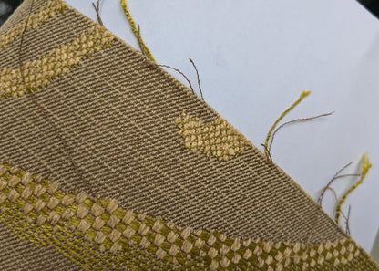 Scalamandre Slovenia Lime Green Large Crewel Flower Lampas Fr Italy Old World Weavers MSRP USD 290/Y