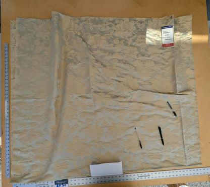 7 EV51 2.4y x 51"W Length Scalamandre Tassinari and Chatel Meillant Vert De Gris Gray Damask Historic MSRP USD 690/yard