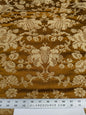 8 EV51 2.4y x 51"W Length Scalamandre Tassinari and Chatel Meillant Ecaille Brown Damask Historic MSRP USD 690/yard