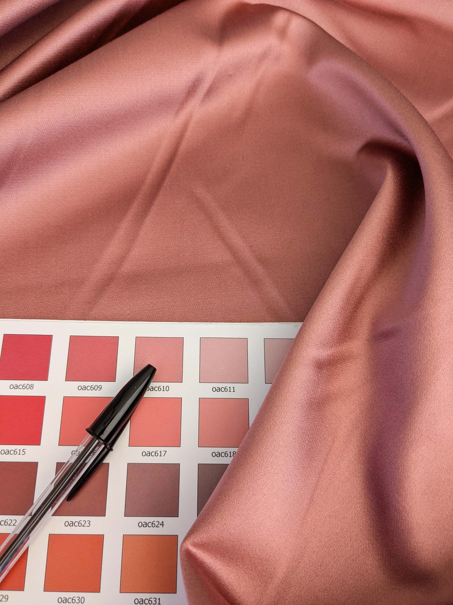 Mirror Mirror Radiant 100% Silk Duchess Satin Rose Floral Pink MSRP 400+ Wedding