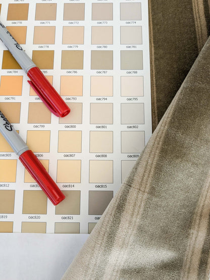 Abby Stripe Silk Velvet Sage Green Beige from Italy MSRP USD819/yard