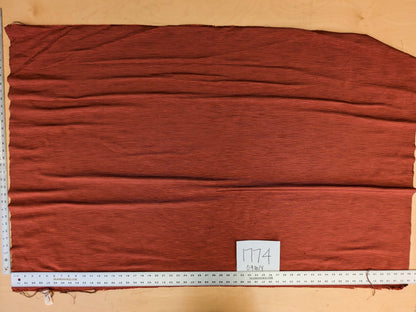 Tapestry Silk Ottoman Wide Ribbed Haute Red Juicy MSRP USD 600+/Yard