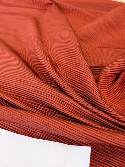 Tapestry Silk Ottoman Wide Ribbed Haute Red Juicy MSRP USD 600+/Yard