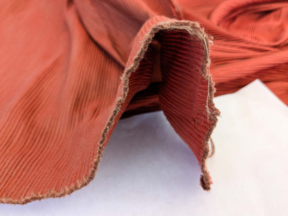 Tapestry Silk Ottoman Wide Ribbed Haute Red Juicy MSRP USD 600+/Yard