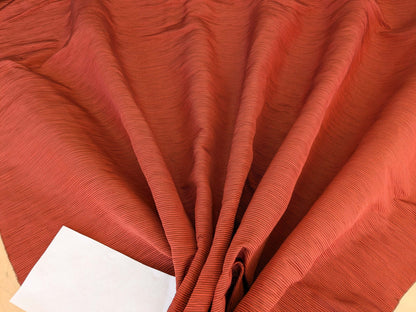 Tapestry Silk Ottoman Wide Ribbed Haute Red Juicy MSRP USD 600+/Yard