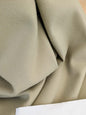 Mongolian steppe Wool Cashmere Blend Muted Celery Green MSRP USD 824/yard