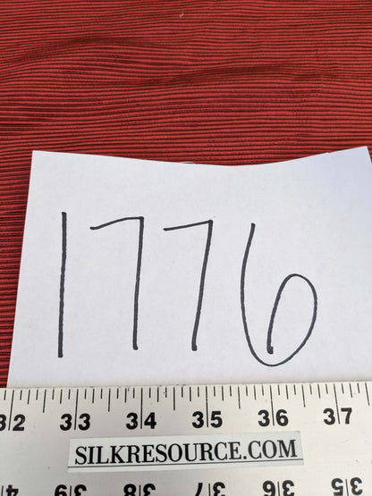 Tapestry Silk Ottoman Wide Ribbed Hot Crisp Red MSRP USD 600+/Yard