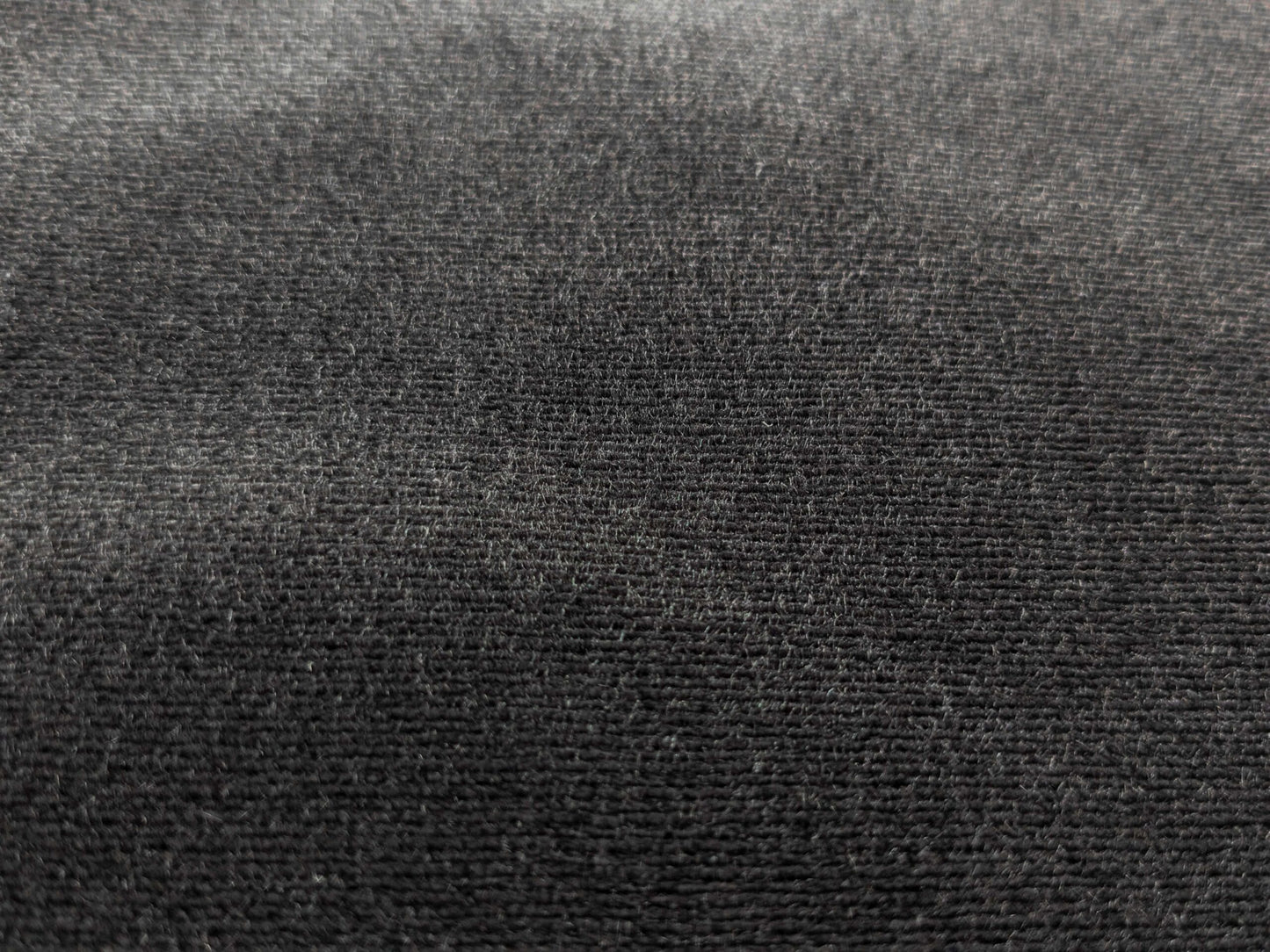 King's Silk Velvet Deep Black Radiance Highest Quality Heavy 39,000+ martindale MSRP USD 728/Yard