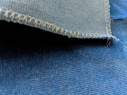 Special Order Scalamandre Indus Ocean Blue Plain Solid Cotton MSRP USD 240/y