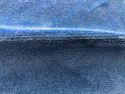 Special Order Scalamandre Indus Ocean Blue Plain Solid Cotton MSRP USD 240/y