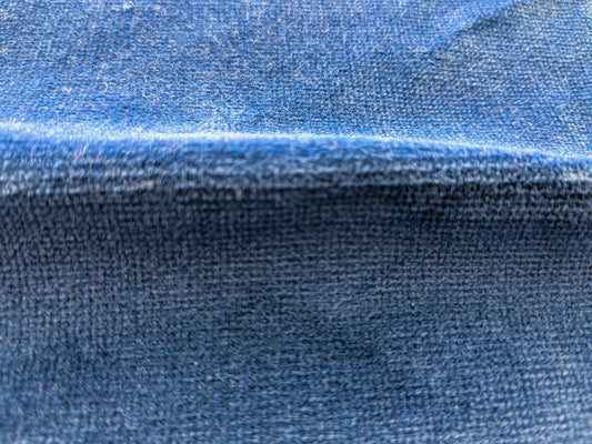 Special Order Scalamandre Indus Ocean Blue Plain Solid Cotton MSRP USD 240/y