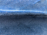 Special Order Scalamandre Indus Ocean Blue Plain Solid Cotton MSRP USD 240/y