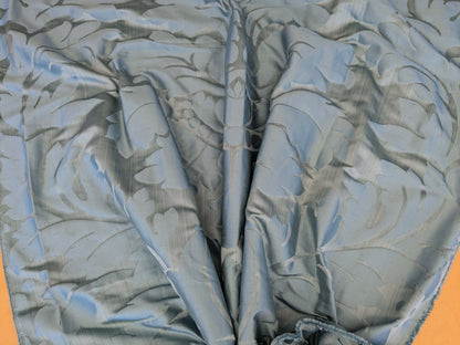 9 EV52 2.4y x 57"wide Scalamandre Old World Weavers Villa Regina Damask Blue 100% Silk Renaissance MSRP USD500+