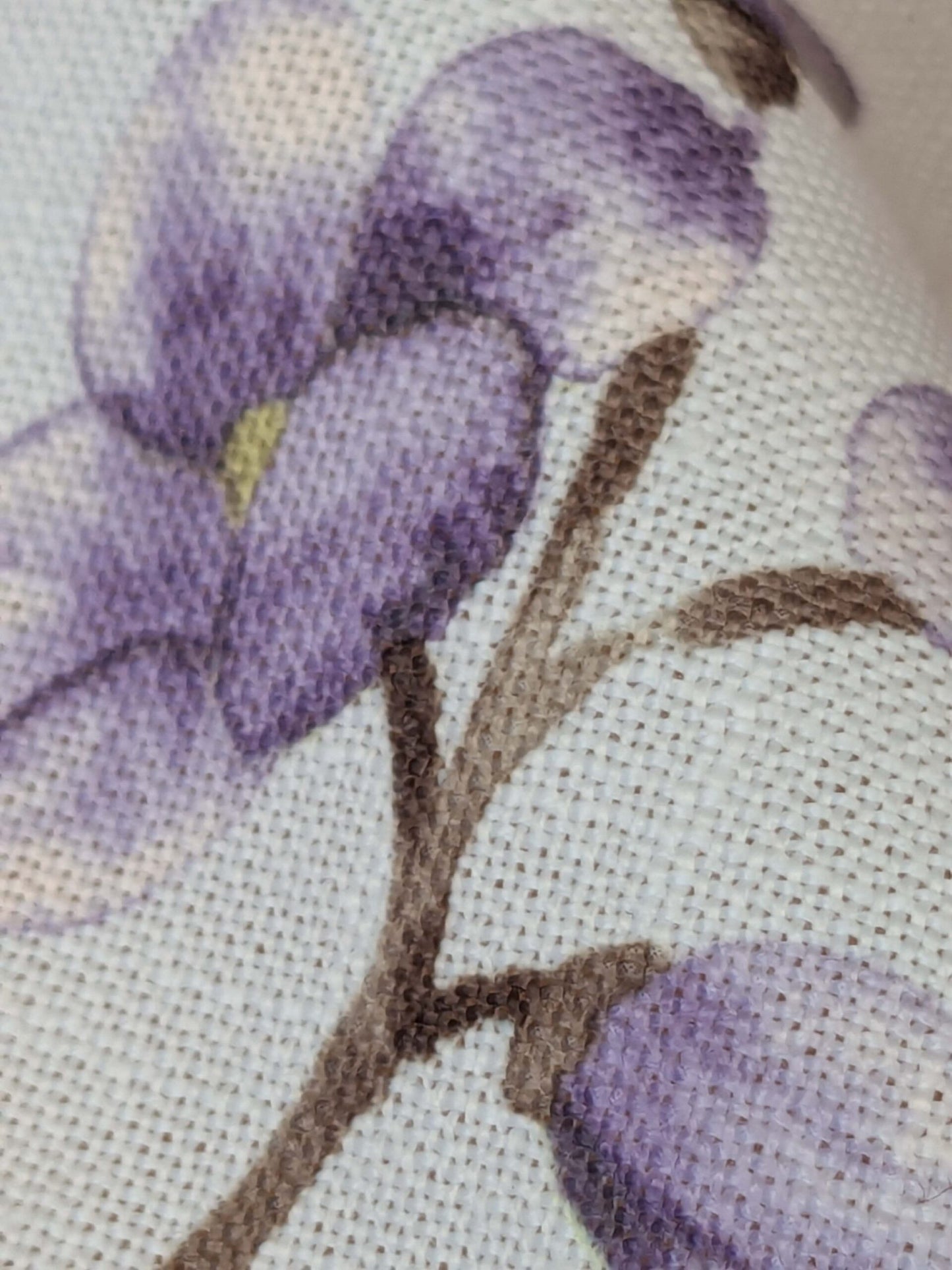 14 EV52 1.2y x 57"wide Scalamandre Roseland Cottage Petal Cream Pink Floral Print Botanical Polyester