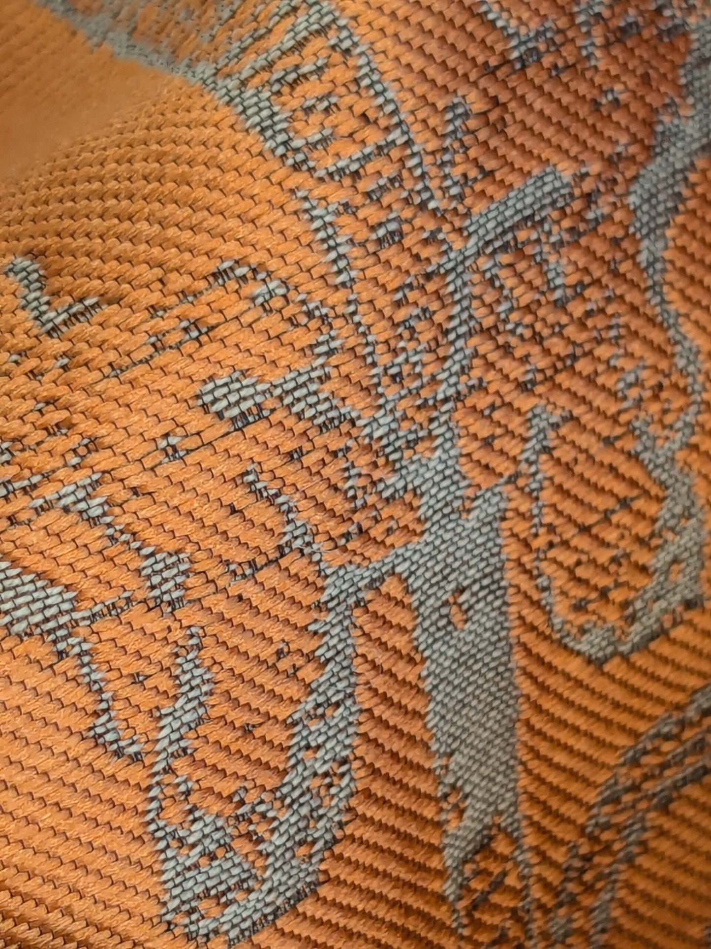 17 EV52 2.4y x 56"wide Scalamandre Christian Fischbacher Anatolium Summer Bouquet Stripe Purple Orange Chartreuse Green Novelty