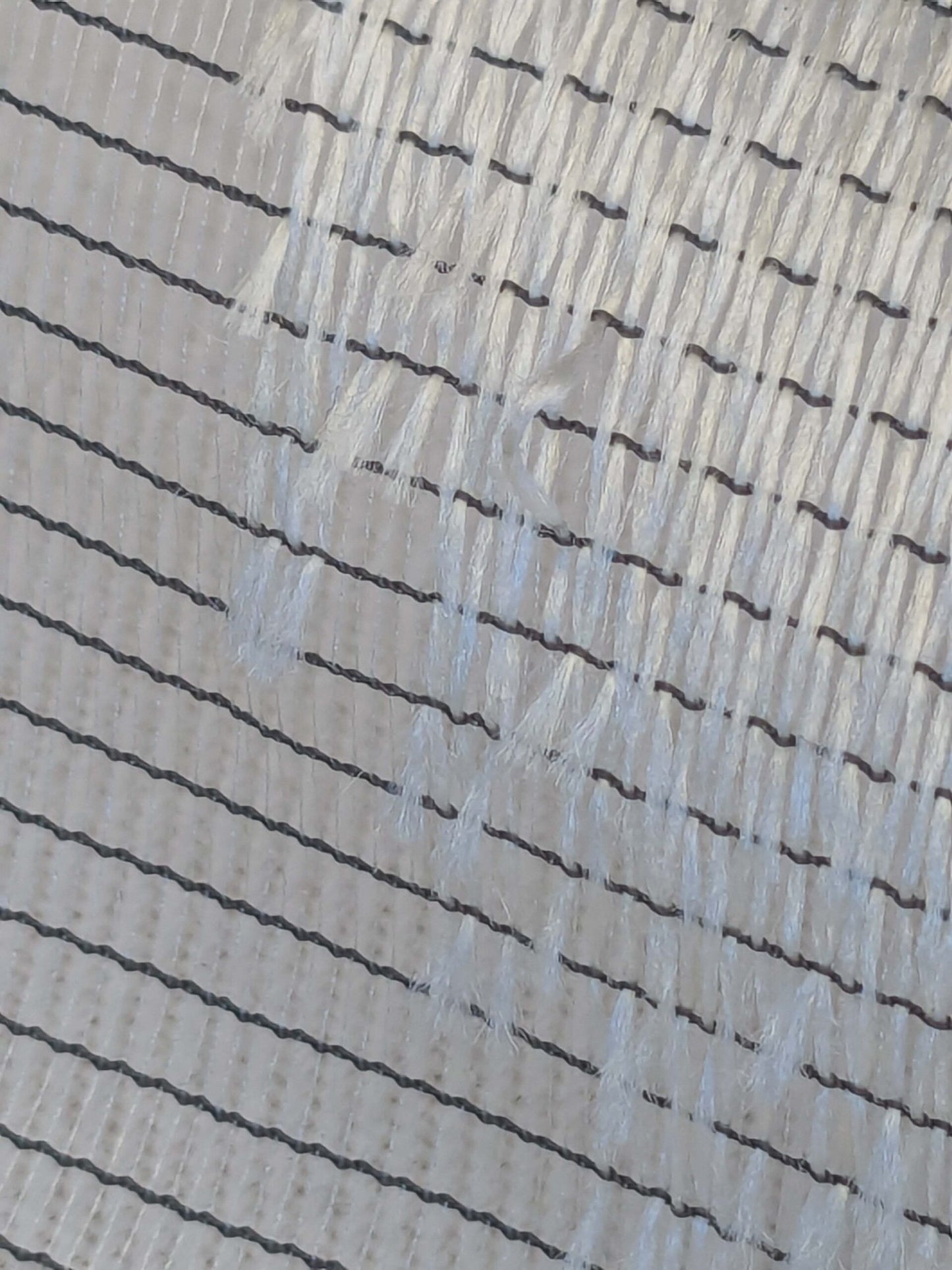 19 EV52 2.4y x 55"wide Scalamandre Christian Fischbacher Gemme Grey Sheer Dot Circle