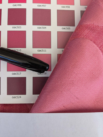 1 EV53 26"x 27" Square Scalamandre Old World Weavers Villa Regina Damask Petal Pink 100% Silk Renaissance MSRP USD500+