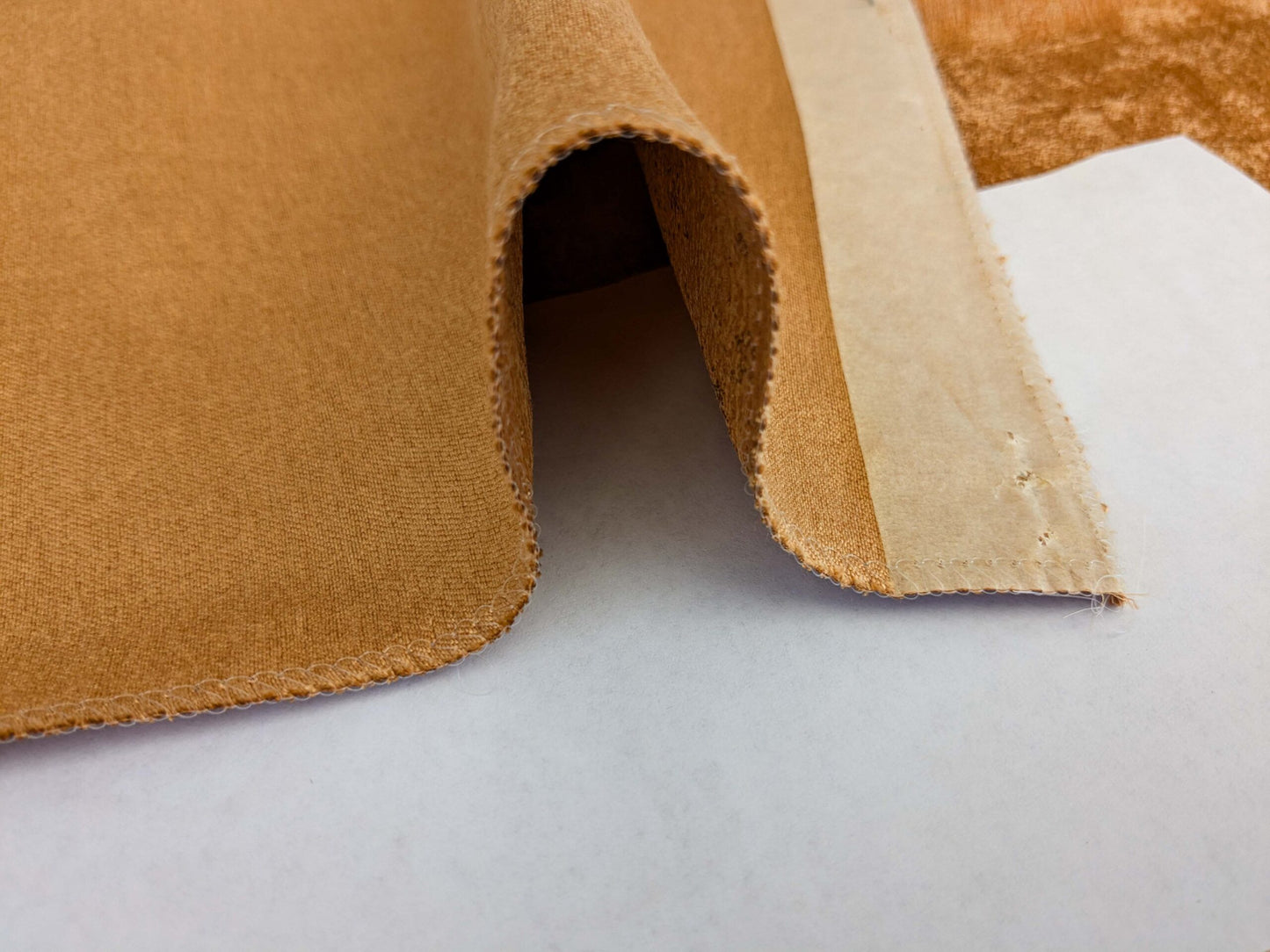 9 EV53 26"x 27" Square Scalamandre Old World Weavers Villa Regina Texture Spice Brown Silk Viscose Solid  MSRP USD500+/y