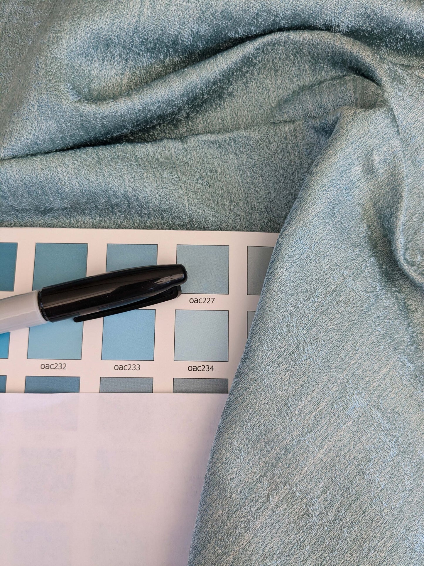 10 EV53 26"x 27" Square Scalamandre Old World Weavers Villa Regina Texture Blue Silk Viscose Solid  MSRP USD500+/y