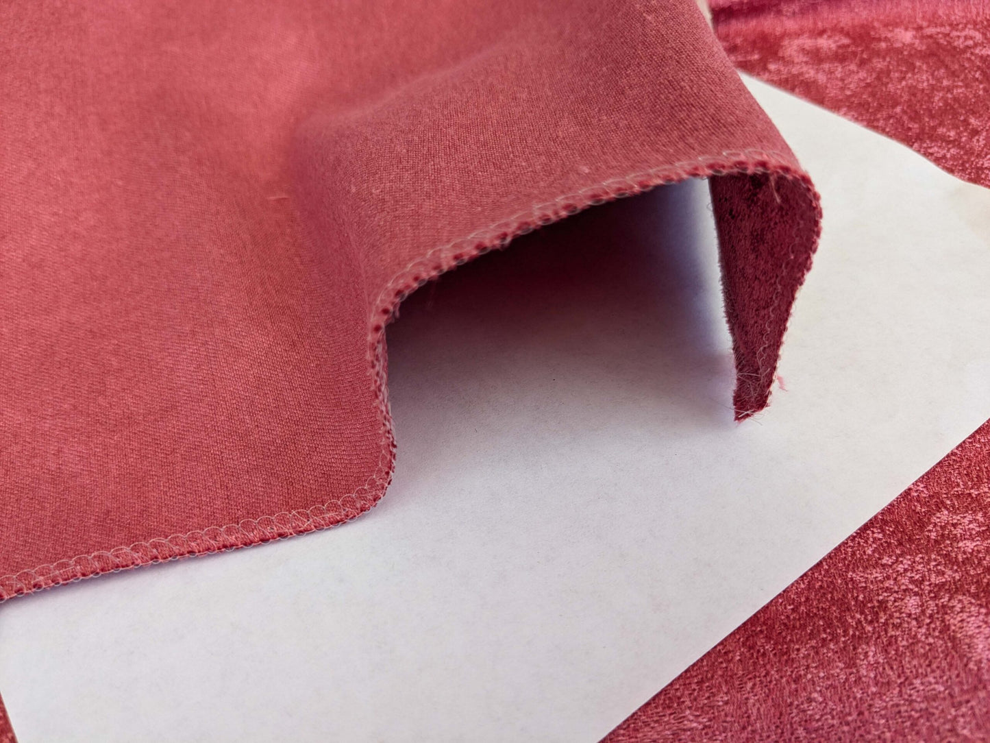 12 EV53 26"x 27" Square Scalamandre Old World Weavers Villa Regina Texture Petal Pink Silk Viscose Solid  MSRP USD500+/y