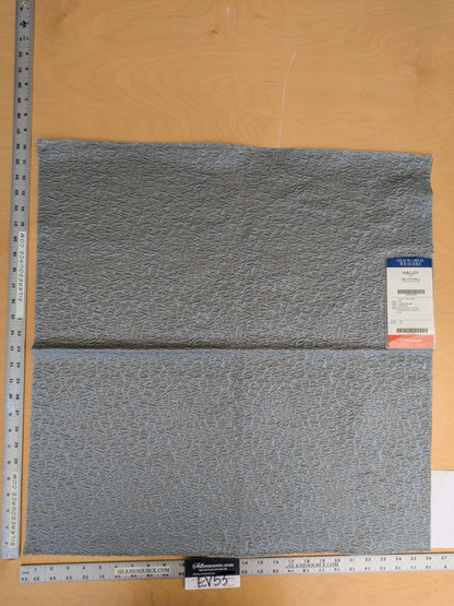 13 EV53 26"x 26" Square Scalamandre Old World Weavers Halley Sky Blue Gray Matelasse Small Scale Texture MSRP USD 1100+/y