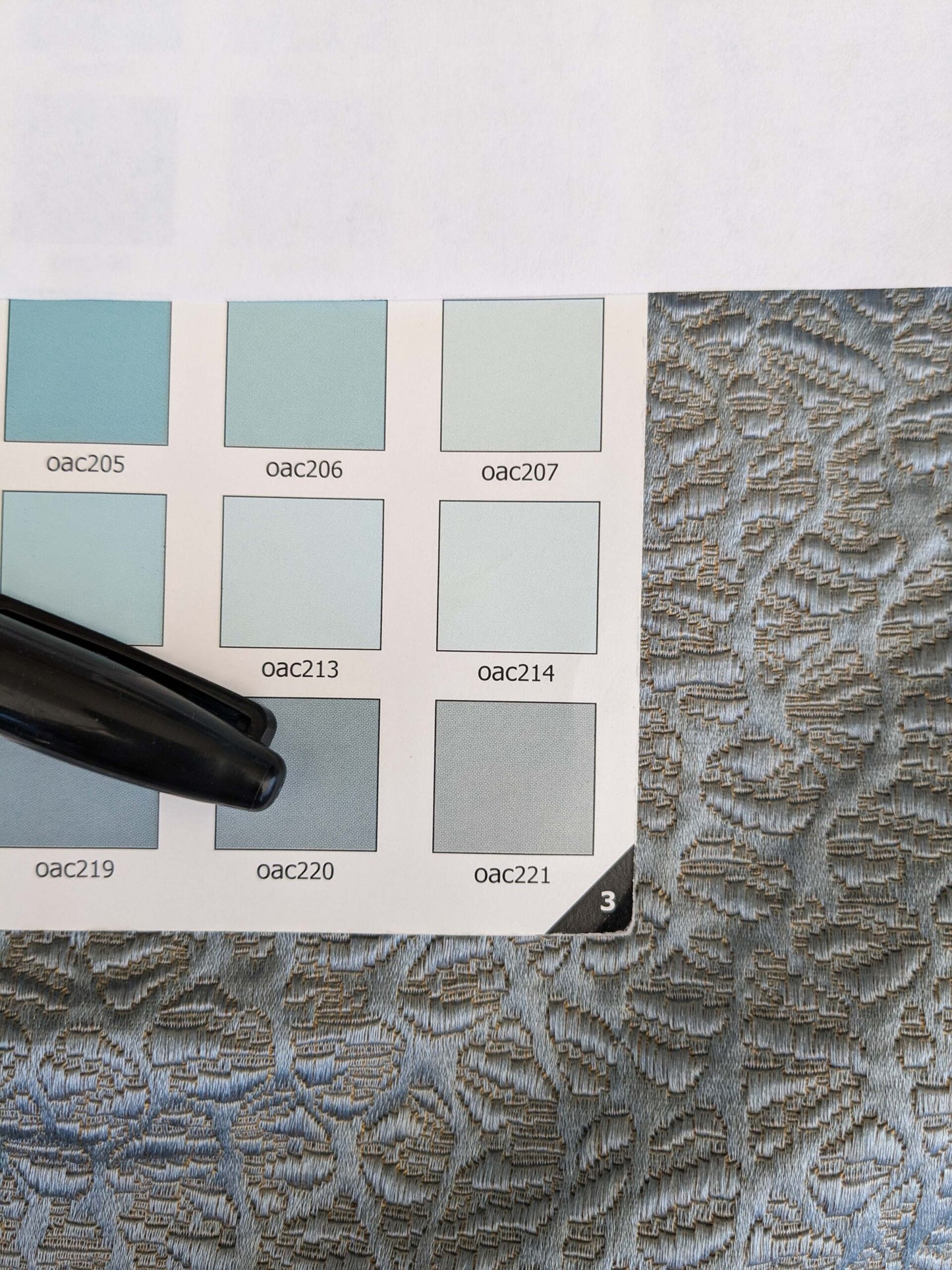 13 EV53 26"x 26" Square Scalamandre Old World Weavers Halley Sky Blue Gray Matelasse Small Scale Texture MSRP USD 1100+/y