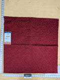 15 EV53 27"x 27" Square Scalamandre Old World Weavers Halley Ruby Red Matelasse Small Scale Texture MSRP USD 1100+/y